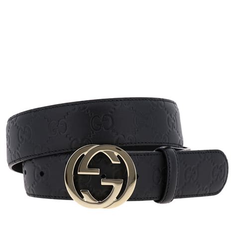 cinturon gucci negro original|cinturon Gucci economico.